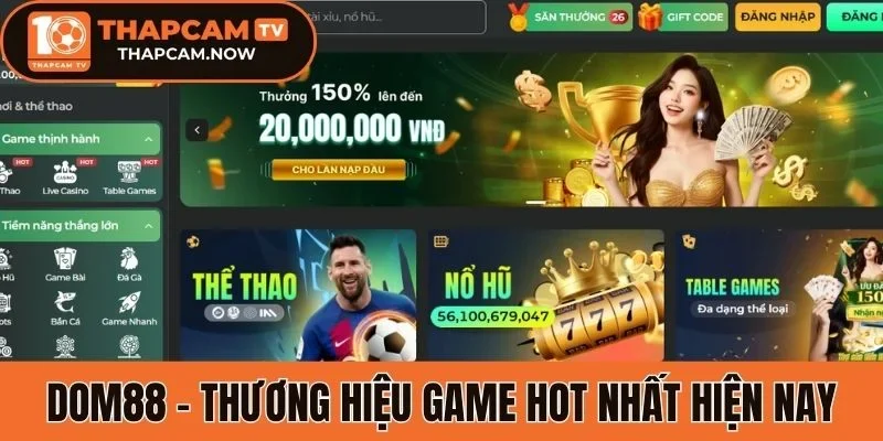 Khuyến mãi thú vị chỉ có tại Dom88