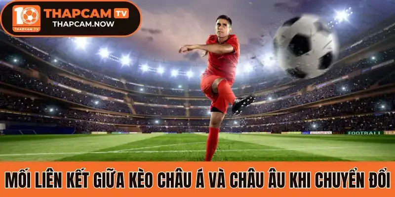 Mối liên kết giữa kèo châu Á và châu Âu khi chuyển đổi